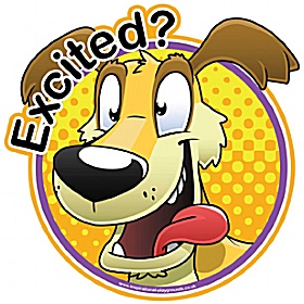 How Do You Feel Today Excited Sign