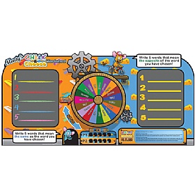 Chalk & Cheese Wordwheel Game