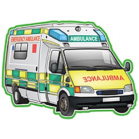 Vehicles At Work Ambulance Sign