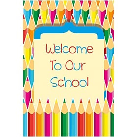 Coloured Pencils Welcome Sign | Welcome Signs