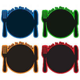 What's For Lunch Chalkboard Set