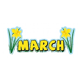 Months Of The Year March Signs