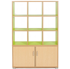 Bubblegum 9 Cube Room Divider Unit