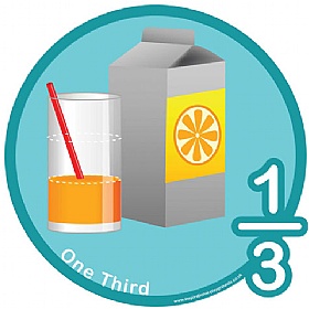 One Third Fraction Sign