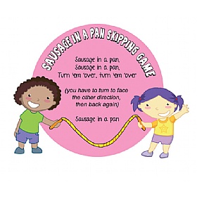 Sausage In A Pan Skipping Game Sign