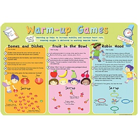 Warm Up Games Sign