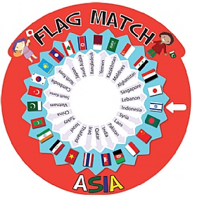 Flag Match Asia Sign