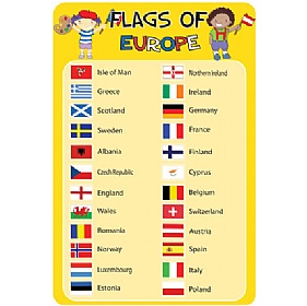 Flags Of Europe Sign
