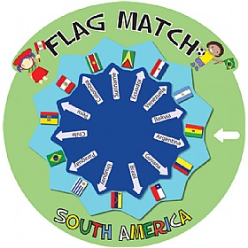Flag Match South America Sign