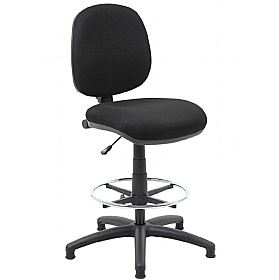 Comfort Fabric Draughtsman Chair
