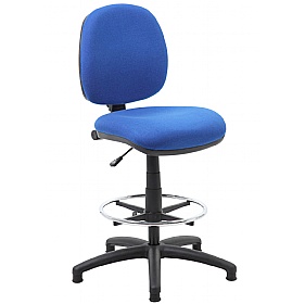 Comfort Fabric Draughtsman Chair