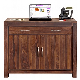 Fernhurst Solid Walnut Hidden Home Office Desk