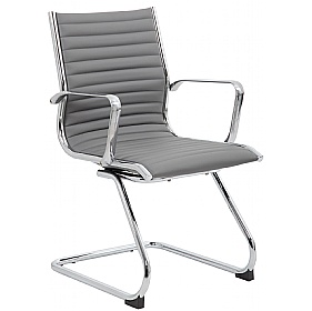 Abbey Leather Visitor Chairs