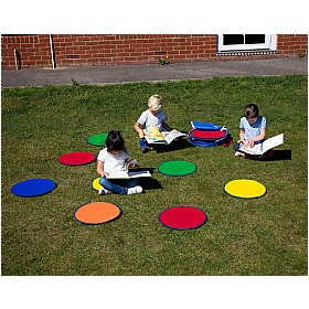 Rainbow Circle Outdoor Play Mats