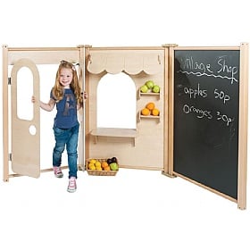 Millhouse Maple Role Play Panel Shop Set
