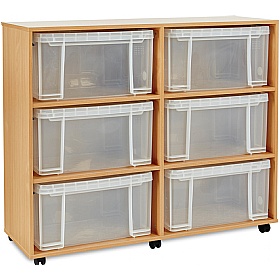 Really Useful Box Combination Storage Unit 6 x 48L