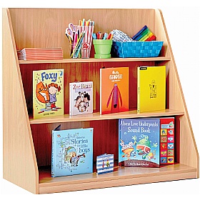 Library Unit With 3 Fixed Straight Shelves