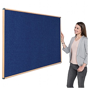 Shield Wood Effect Eco-Colour Noticeboards