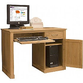 Cavalli Solid Oak Compact Computer Desk