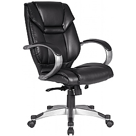 Fiji Bonded Leather Faced Manager Chairs