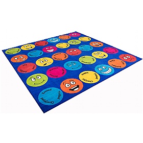 Emotions Interactive Square Carpet