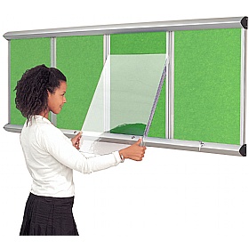 Resist-a-Flame Multibank Shield Showcase with Lift-Off Covers