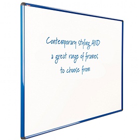 Coloured Frame Shield Whiteboard