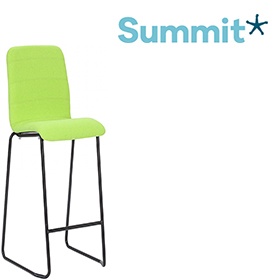 Summit Ultra Skid Base High Back Tall Stool