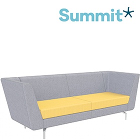 Summit Lilo Three Seater Reception Sofa