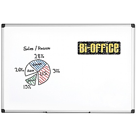 Bi-Office Contract Whiteboards + FREE Pens & Eraser