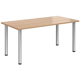NEXT DAY Unite II Rectangular Tubular Leg Tables