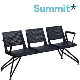 Summit Versit Beam Seating With Polypropylene Chairs