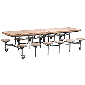 12 Seat Primo Mobile Folding Dining Unit