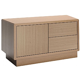 Boss Design Combination Wood Veneer Credenza