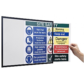 Bi-Office Adhesive Sign Holders