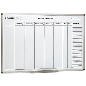 Magnetic Dry Wipe Weekly Planner