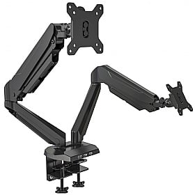 Konnexion G2 Black Dual Monitor Arms
