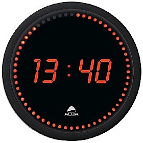 Alba Round LED Wall Clock
