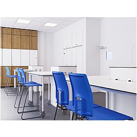 SE Classic Ergonomic High Back Classroom Stools