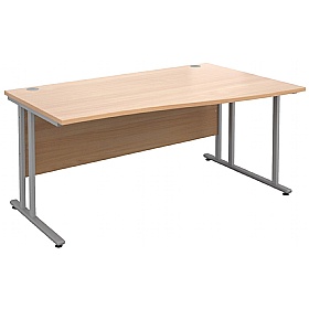Everyday Essential Cantilever Wave Desks