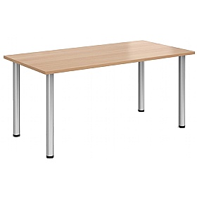 Everyday Tubular Leg Rectangular Tables
