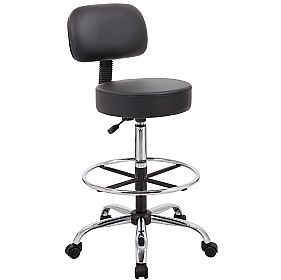 Jota Anti-Bac Vinyl Draughtsman Chair