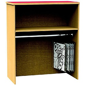 Funky Hanging Rail & Shelf