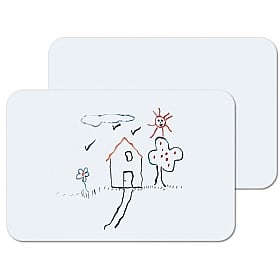 Bi-Office Laptop Whiteboards (Packs of 6)