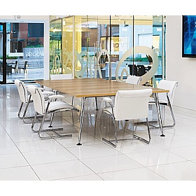 Boss Design Pegasus Deluxe Rectangular Boardroom Table