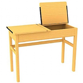 Double Locker Classroom Desks