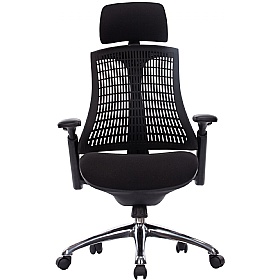 Flash Ergonomic Task Chair With Headrest