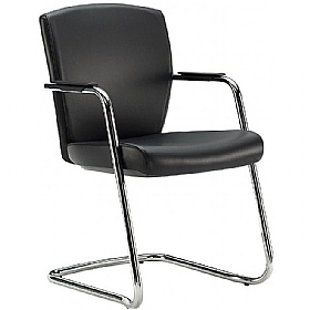 Pledge Key Full Back Stackable Cantilever Conference Chair