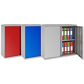 Phoenix SCL Series Steel Storage Cupboards - 2 Door 1 Shelf With Electronic Lock