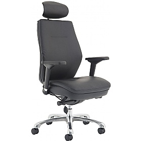 esna synchronous bonded leather manager chair